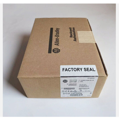 New  Ab  2711P-T6C20D8 Ser A  Panelview Plus 6 Graphic Terminal