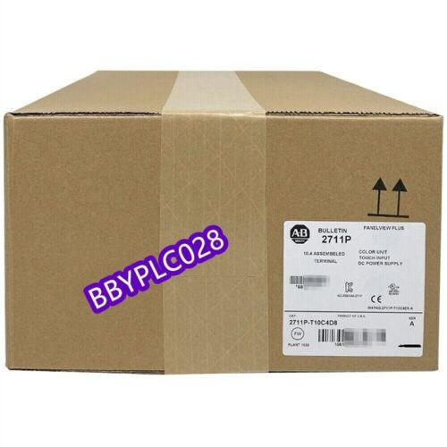 New Factory Sealed Ab 2711P-T10C4D8 /A Panelview Plus Assembeled Terminal.