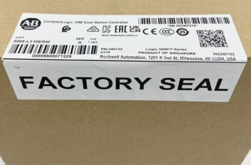 Original New 5069-L310Erm Compactlogix 5380 Controller 1Mb 5069-L310Erm