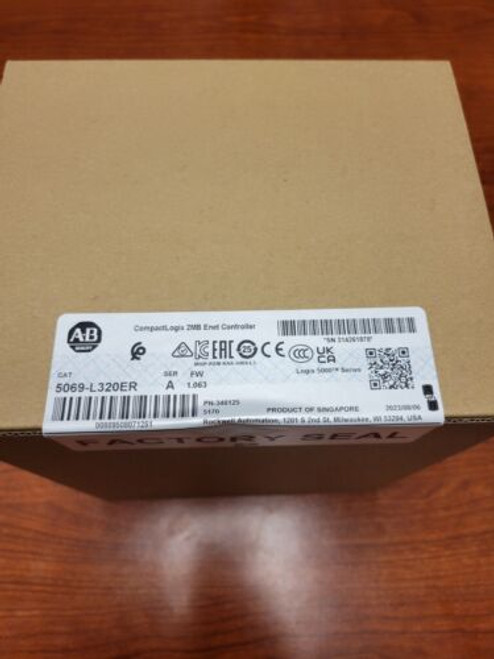 Allen-Bradley 5069-L320Er Compactlogix 2Mb Enet Controller Ab 5069-L320Er Us