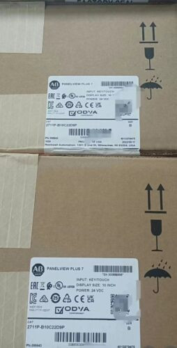 New 2711P-B10C22D9P Allen Bradley Panelview Plus 7 Touch Screen 2711Pb10C22D9P