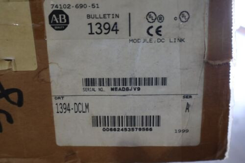 New Allen Bradley 1394-Dclm Ser A Drive Interface Module 32Amp Stock 2182