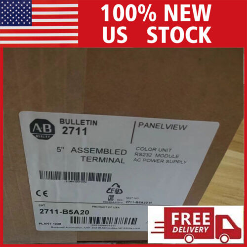 2711-B5A20 Panelview 550 Plc Brand New  Allen Bradley  Us