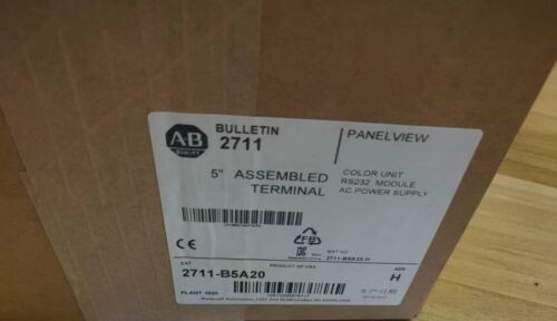 1Pc New Allen Bradley Panelview 550 Touchscreen Keypad 2711-B5A20 Ethernet