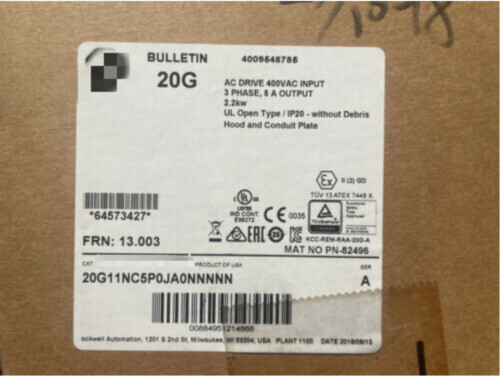 1Pc Allen Bradley 20G11Nc5P0Ja0Nnnnn Brand New  Us