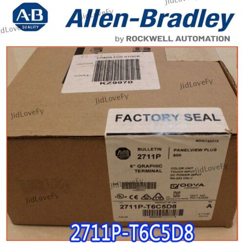 Allen Bradley 2711P-T6C5D8 Touch Screen Brand New Seal Stock