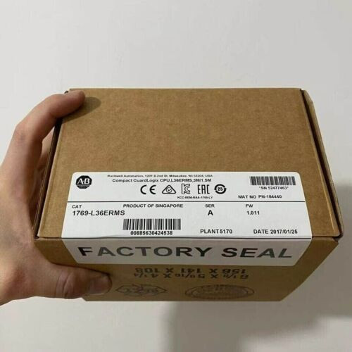 New Factory Sealed Ab 1769-L36Erms Ser A Compactlogix 3Mb Motion