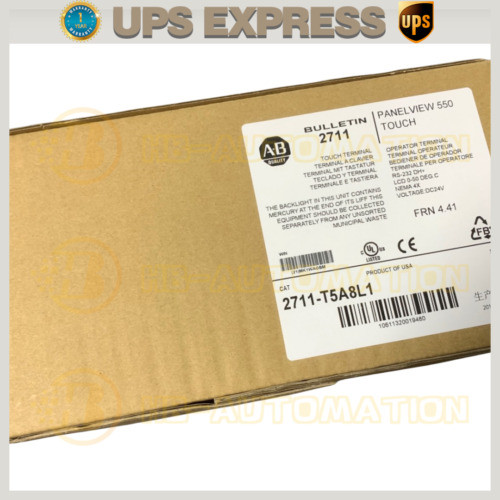 New Allen Bradley 2711-T5A8L1 Panelview Standard Terminal 2711T5A8L1