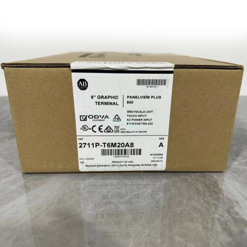1Pc New Allen-Bradley 2711P-T6M20A8 Panelview Plus 6" Touch Screen