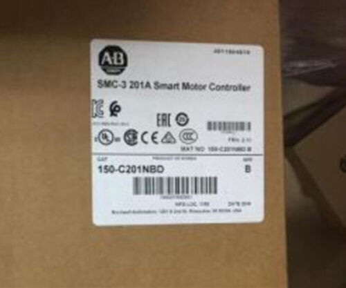 1Pc New Allen-Bradley 150-C201Nbd Smc-3 201A Smart Motor Controller