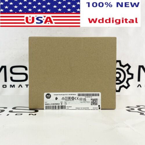 New Factory Sealed Allen-Bradley 5069-L310Erms2 Compactlogix Guardlogix Motion