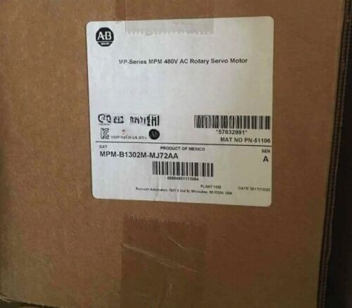 New Unopened Allen Bradley Mpm-B1302M-Mj72Aa