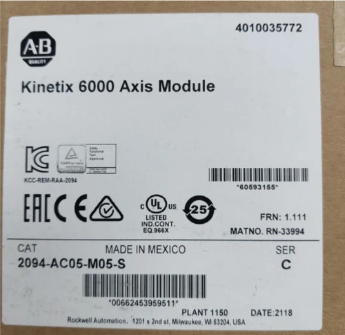 1Pcs Brand New 2094-Ac05-Mp5-S Allen-Bradley 2094-Ac05-Mp5-S New