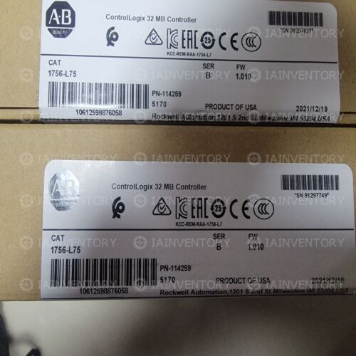 1Pc  New Allen-Bradley 1756-L75 ping