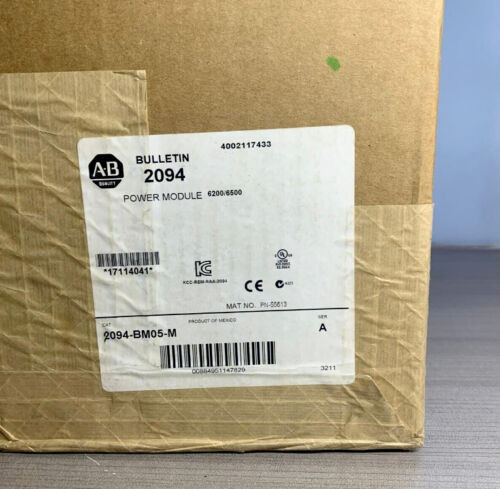 New 2094-Bm05-M Kinetix 6200/6500 Power Module 2094Bm05M
