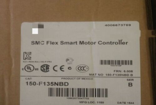 New Unopened Allen Bradley 150-F135Nbd Smc Flex Smart Motor Controller
