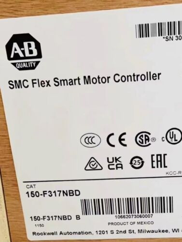 New Allen Bradley 150-F317Nbd Ser B Smc Flex Smart Motor Controller