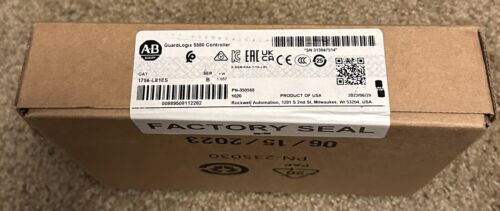 Factory Sealed Allen Bradley 1756-L81Es Guardlogix 5580 Controller