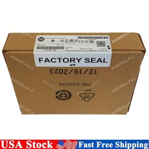 New Sealed Allen-Bradley 1756-L82Es Guardlogix5580 Controller 7.5Mb Ab 1756L82Es