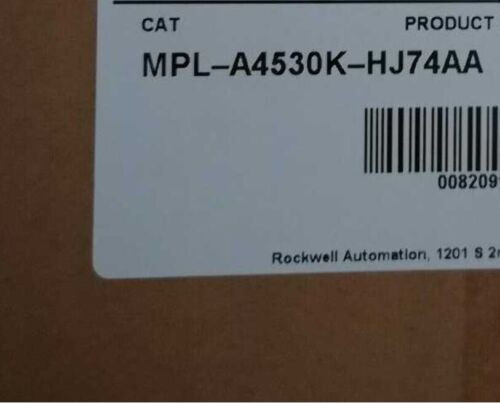 Mpl-A4530K-Hj74Aa Servo Motor Drives New Allen-Bradley Mpla4530Khj74Aa