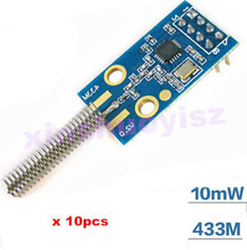 10x NRF905/SI4432 433M CC1100/CC1101 Wireless Transceiver Module with Antenna