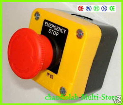 30X Emergency Stop Pushbutton Control Station Ip65 #13623