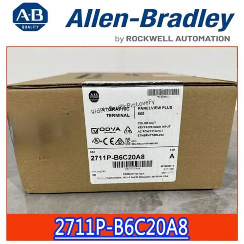 Allen Bradley 2711P-B6C20A8 Touch Screen Brand New Seal Stock