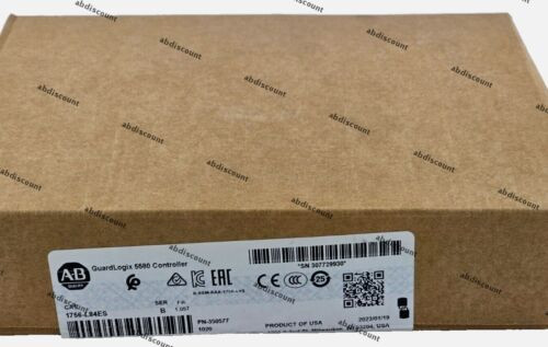 New Unopened Allen Bradley 1756-L84Es Guardlogix 5580 Controller