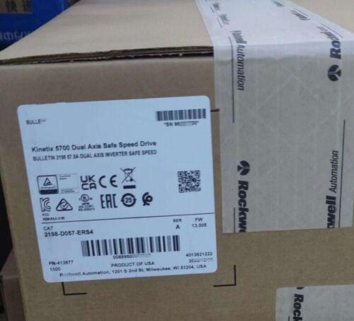 New In Stock 2198-D057-Ers4 Allen-Bradley 2198D057Ers4