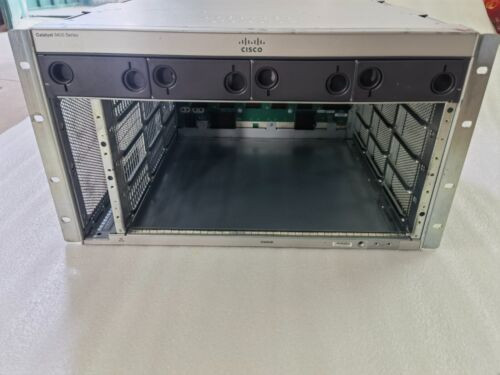 Cisco 9400 Series Chassis = C9404R  Empty Chassis Good Function