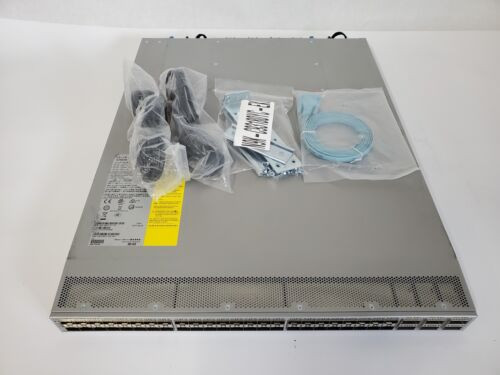 Cisco Nexus N9K-C93180Yc-Ex 48 Port 1/10G/25G Sfp 6 Port 40G/100G Qsfp28 B-F Air
