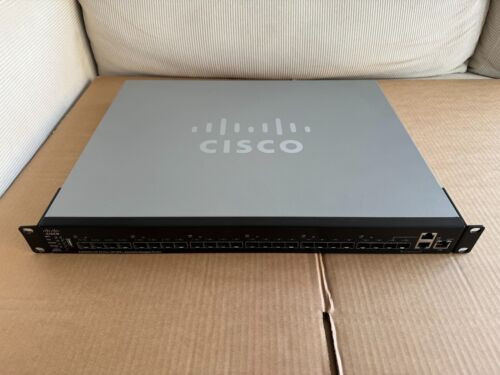 Cisco Sg550Xg-24F 24-Port 10G Sfp+ Stackable Managed Switch Sg550Xg-24F-K9