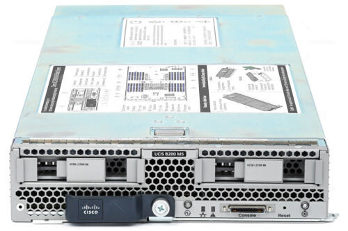 Cisco Blade Server Ucs B200 M5-2Sff 2X Xeon Gold 6134 768Gb Memory-
