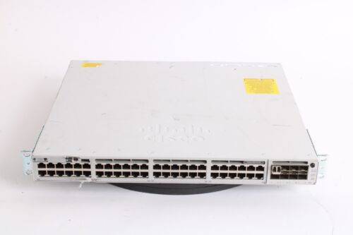 Cisco C9300-48P-A Catalyst 48-Port Poe Switch 9300 Series W/ C9300-Nm-8X Module