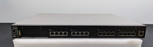 Cisco Sg550Xg-8F8T-K9 16-Port 10G Stackable Managed Network Switch