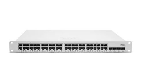 Meraki Cisco Ms350-48Fp-Hw **1-Year Enterprise License** 48-Port Poe+ Switch