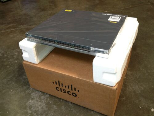 New Cisco Ws-C3560X-48P-S 48 Port Poe Gigabit Switch