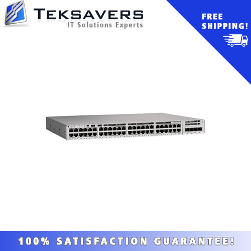 Cisco C9200L-48P-4G-E Catalyst 9200L 48 Poe + ??? ???? - 4 X 1G ??????-