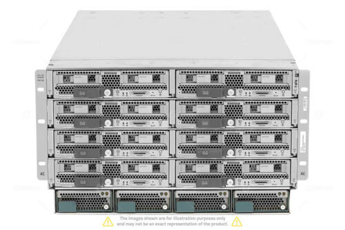 Cisco Ucs 5108 8X Ucs B200 M4 16X Xeon E5-2630 V4 1024Gb Memory Rails-