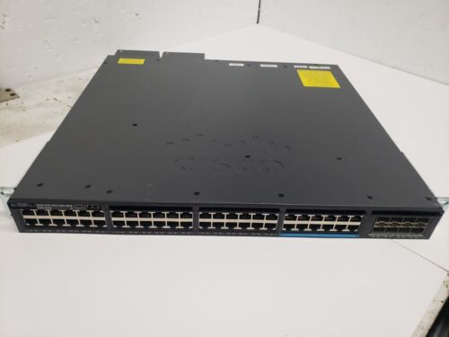 Cisco Catalyst 3650 48-Port Gigabit 8X 10G Upoe Switch Ws-C3650-12X48Ur-S-