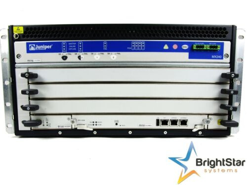 Juniper Mx240Base - 1 X Re-S-2000-4096 | 1 X Scb-Mx960 | 2 X Pwr-Mx480-2520-Ac