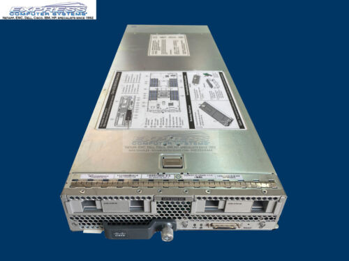 Cisco Ucs Ucsb-B200-M5 B200 M5 2X Intel 6230 20Core 2.1Ghz Vic1340 Ucsb-Mraid12G