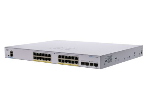 Cisco Business Cbs350-24Fp-4X Managed Switch | 24 Port Ge | Full Poe | 4X10G Sfp