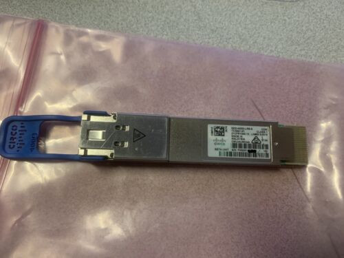 Cisco Qdd-400G-Lr8-S 400G Qsfp-Dd Transceiver 10-3441-01 Beta Unit W/Hologram