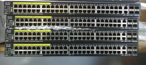 Cisco Sg550X-48Mp 48 Port Poe Stackable Managed Switch Sg550X-48Mp-K9.