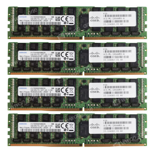 For Cisco Samsung 256Gb 4X64Gb Ddr4-2400Mhz-L Load Reduction Ecc Server Memory