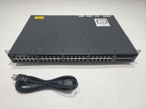 Cisco Ws-C3650-48Fqm-S Catalyst Managed L3 Switch