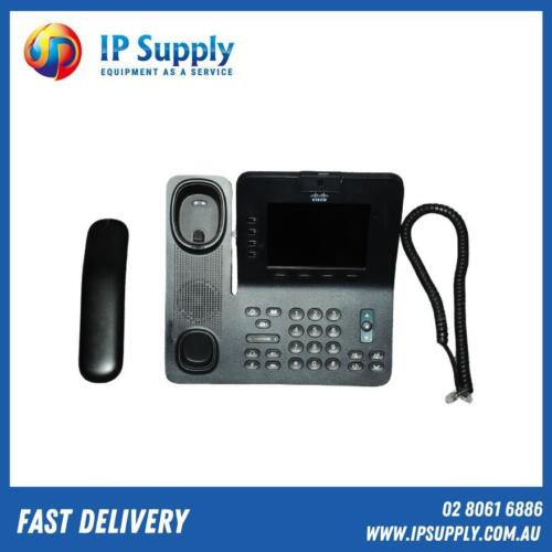 Cisco Cp-8945-L-K9 Unified Voip Ip Phone Conference Handset 1 Yrwty Taxinv