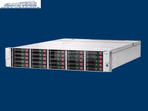 Hpe D3700 Disk Enclosure W/ 50Tb Bundle 25X 2Tb 12G Sas 7.2K 2.5" Sff M0S89A
