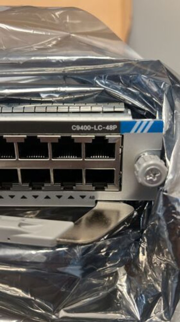 Cisco C9400-Lc-48P  9400 48-Port Gigabit Ethernet Poe/Poe+Line Card *Discounted*